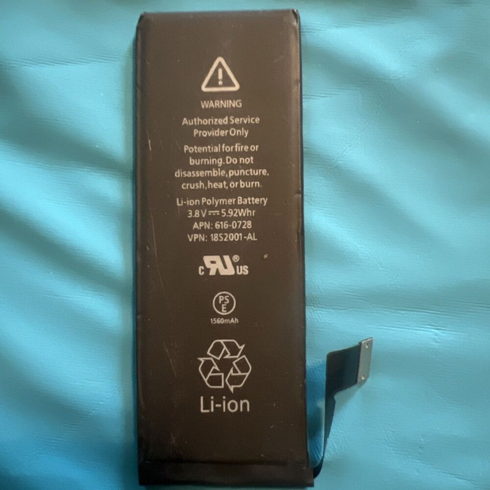 iPhone 5S Battery Replacement + Tools 1560mAh Apple NEW